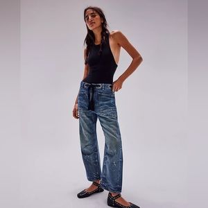 We The Free Moxie Pull on Barrel Jeans